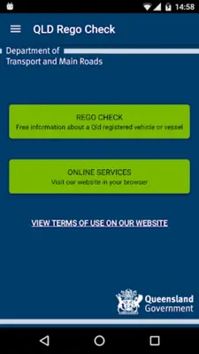 QLD Rego Check android App screenshot 9