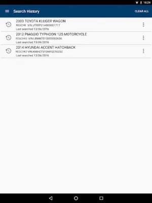 QLD Rego Check android App screenshot 1